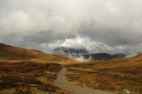 West Highland Way: en route from Kingshouse to Kinlochleven. October 2015.